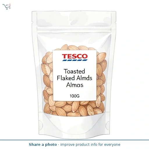 Tesco Toasted Flaked Almonds 100G