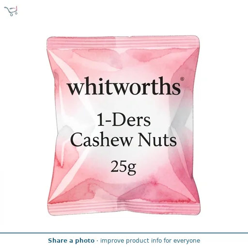 Whitworths 1-Ders Cashew Nuts 25g