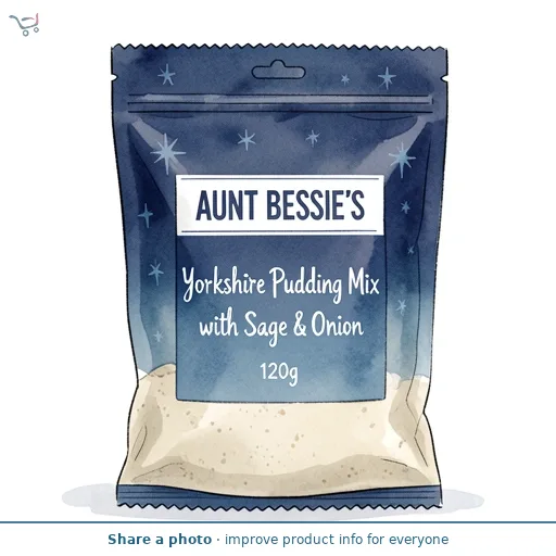 Aunt Bessie's Yorkshire Pudding Mix with Sage & Onion 120g