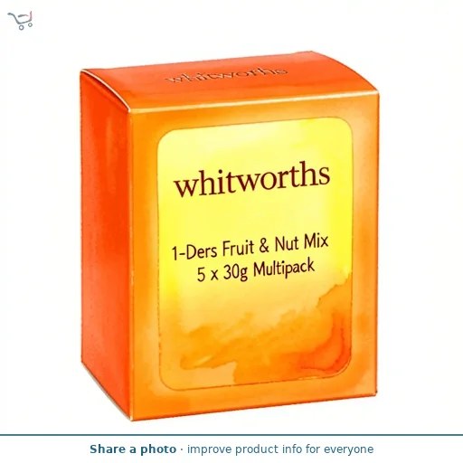 Whitworths 1-Ders Fruit & Nut Mix 5 x 30g Multipack