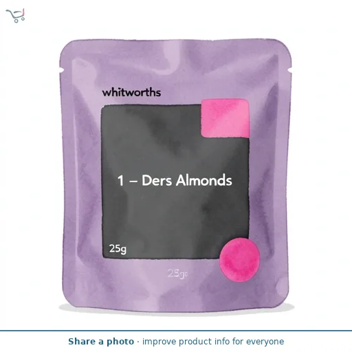 Whitworths 1Ders Feel Strong Almonds 1 a Day 25g