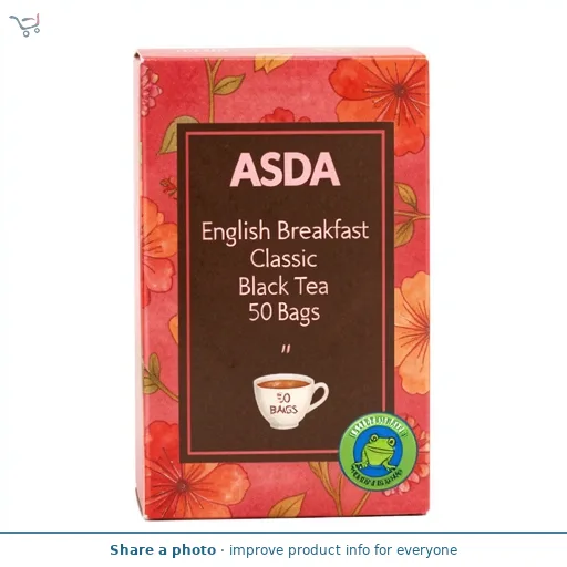 ASDA English Breakfast Classic Black Tea 50 Bags
