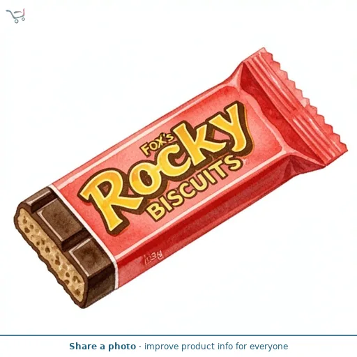 Fox's Biscuits Rocky Original Biscuit Bars 7 Bars Multipack 133g