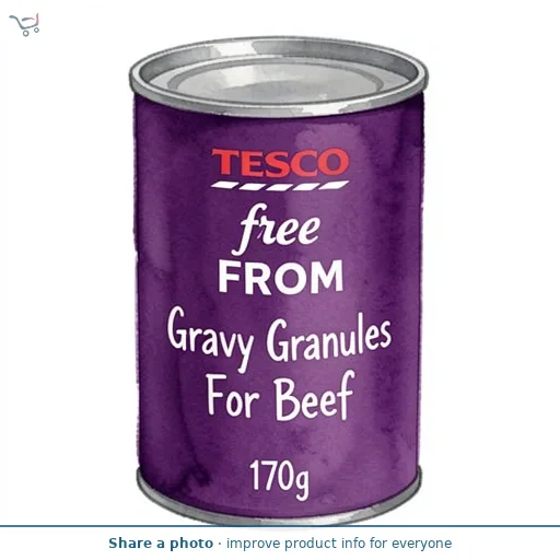 Tesco Free From Gravy Granules For Beef 170g
