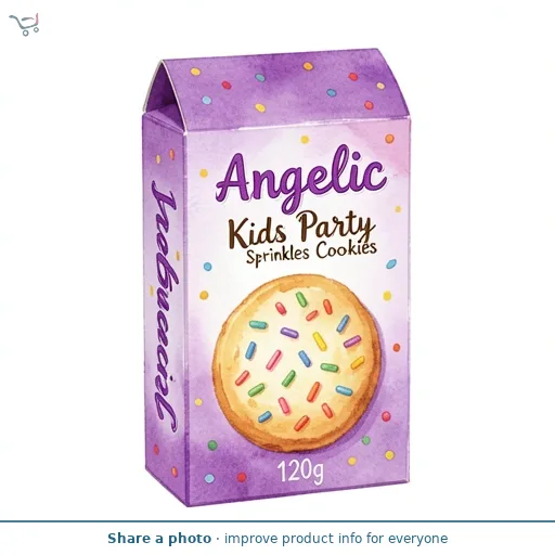 Angelic Kids Party Sprinkles Cookies 120g