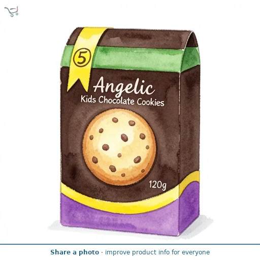 Angelic Kids Chocolate Cookies 120g