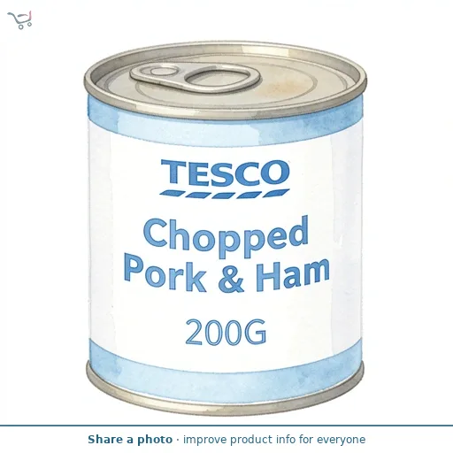 Tesco Chopped Pork & Ham 200G