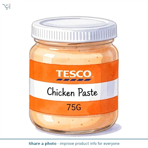 Tesco Chicken Paste 75G