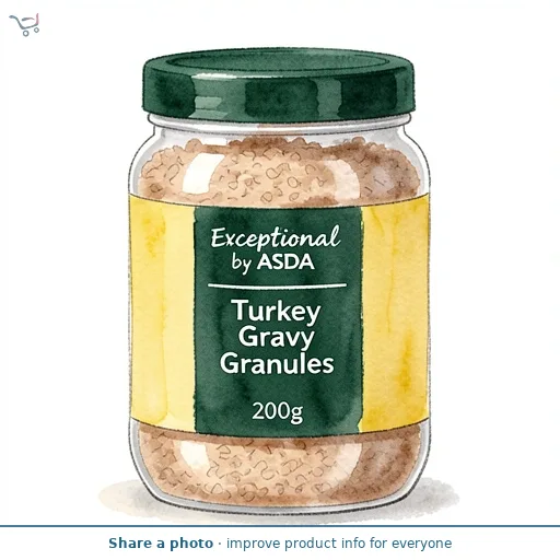 Exceptional by ASDA Turkey Gravy Granules 200g