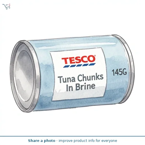 Tesco Tuna Chunks In Brine 145G
