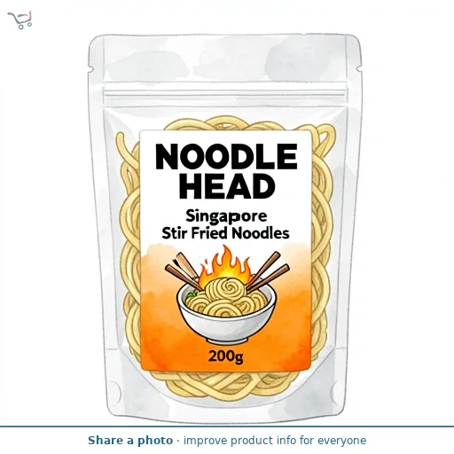 Noodle Head Singapore Stir Fried Noodles 200g