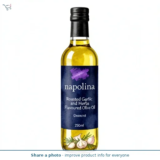 Napolina Roasted Garlic and Herbs Flavoured Olive Oil 250ml