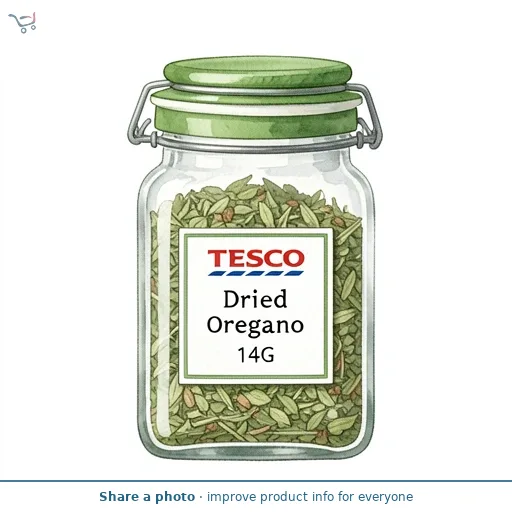 Tesco Dried Oregano 14G