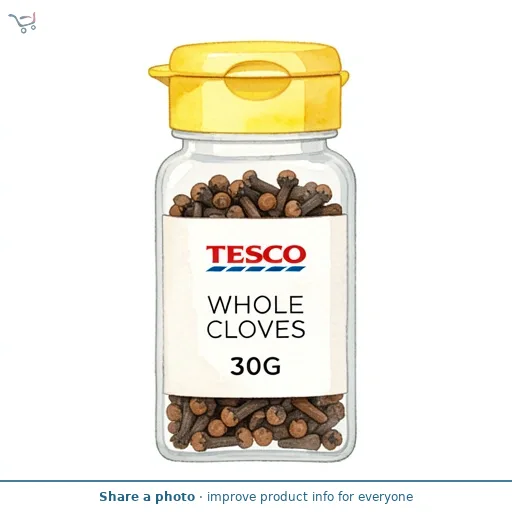 Tesco Whole Cloves 30G