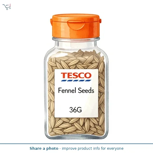 Tesco Fennel Seeds 36G