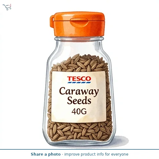Tesco Caraway Seeds 40G