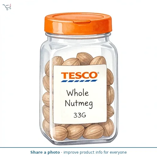 Tesco Whole Nutmeg 33G