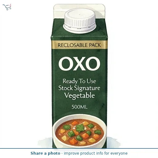 Oxo Ready To Use Stock Signature Vegetable 500ML
