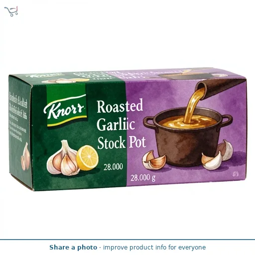 Knorr Roasted Garlic Stock Pot 4x28g