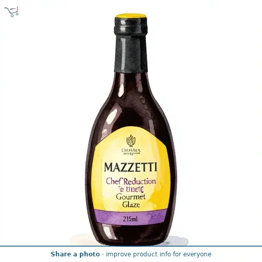 Mazzetti Chef's Reduction Fig Gourmet Glaze 215ml