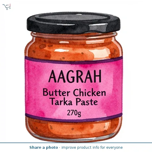 Aagrah Butter Chicken Tarka Paste 270g
