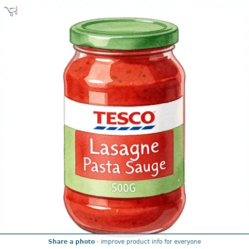 Tesco Red Lasagne Pasta Sauce 500G