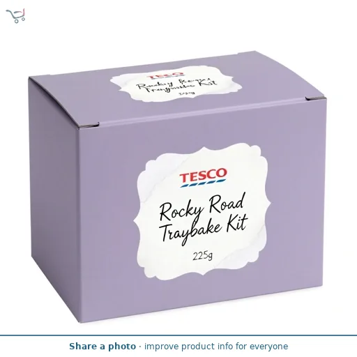 Tesco Rocky Road Traybake Kit 225g