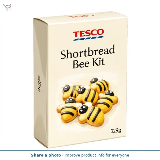Tesco Shortbread Bee Kit 329g