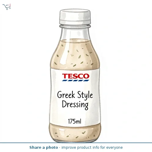 Tesco Lemon & Oregano Dressing 175ml