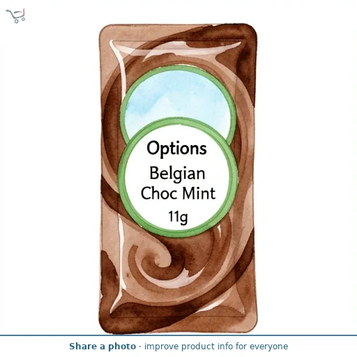 Options Belgian Choc Mint 11g