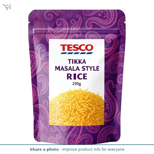 Tesco Tikka Masala Style Rice 250g
