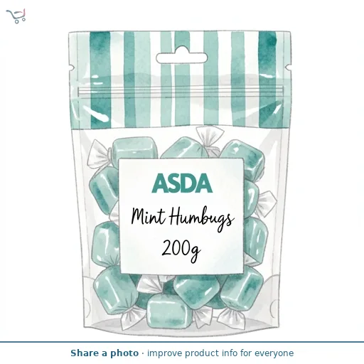 ASDA Mint Humbugs 200g