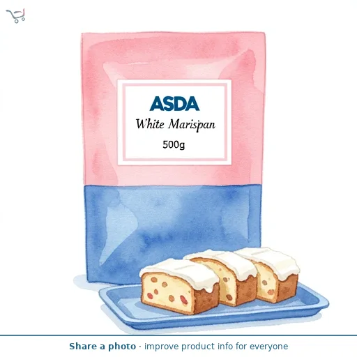 ASDA White Marzipan 500g