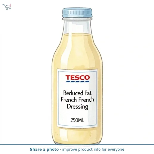 Tesco Reduced Fat French Dressing 250Ml