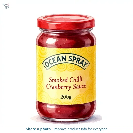 Ocean Spray Smoked Chilli Cranberry Sauce 200g
