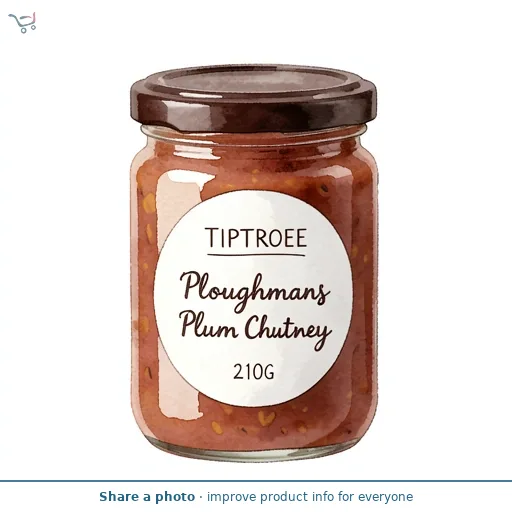 Tiptree Ploughmans Plum Chutney 210G