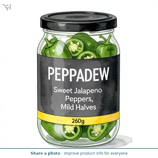 Peppadew Sweet Jalapeno Peppers Mild Halves 260g