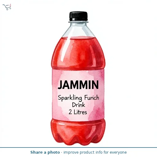Jammin Sparkling Fruit Punch Drink 2 Litres