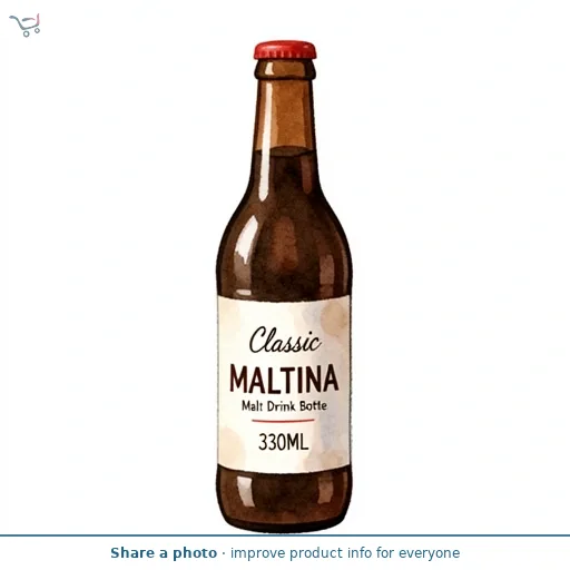 Maltina Classic Malt Drink Bottle 330Ml