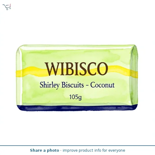 Wibisco Shirley Biscuits - Coconut 105g