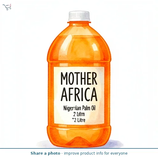 Mother Africa Nigerian Palm Oil 2 Litre