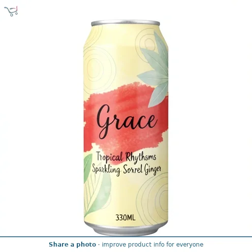 Grace Tropical Rhythms Sparkling Sorrel Ginger 330ML