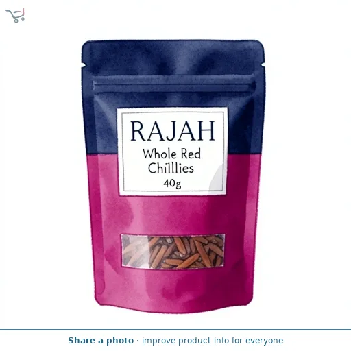 Rajah Whole Red Chillies 40g