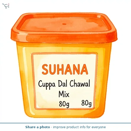 Suhana Cuppa Dal Chawal Mix 80g