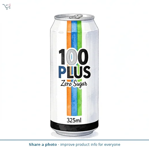 100 Plus Zero Sugar 325ml