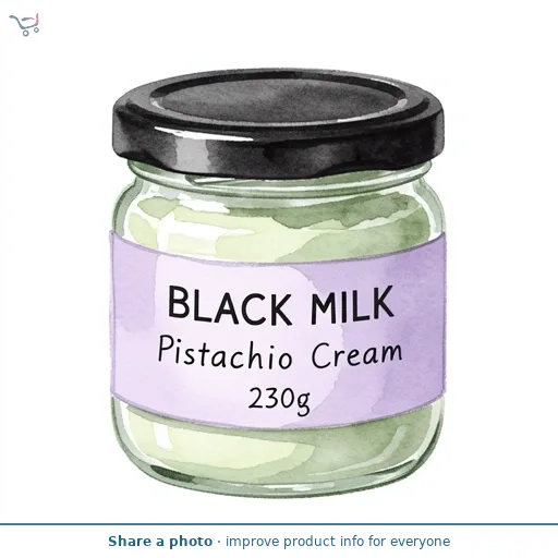 Black Milk Pistachio Cream 230g
