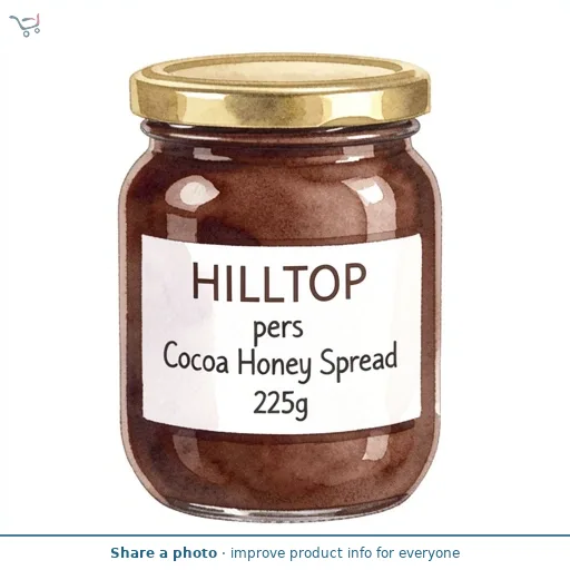 Hilltoppers Cocoa Honey Spread 225g