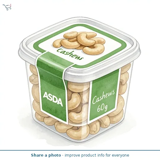 ASDA Cashews 60g