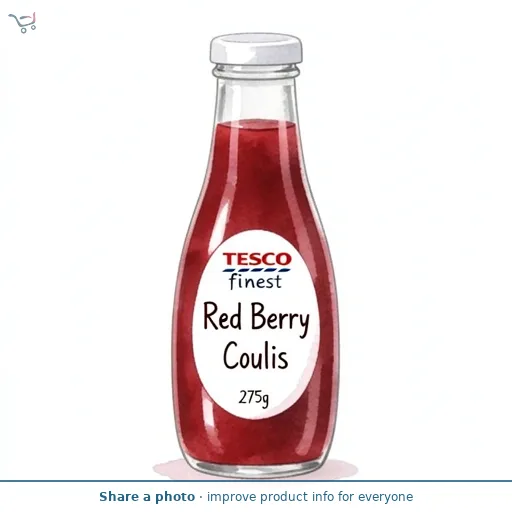 Tesco Finest Red Berry Coulis 275g