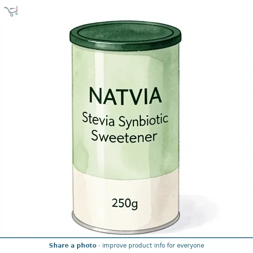 Natvia Stevia Synbiotic Sweetener 250g